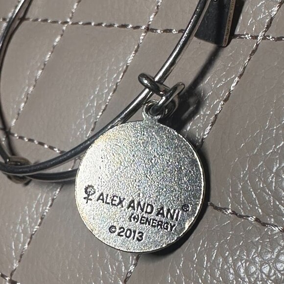 Alex & Ani +Energy 2013 Charity By Design Charm Bracelet *charms interchange - Picture 2 of 15